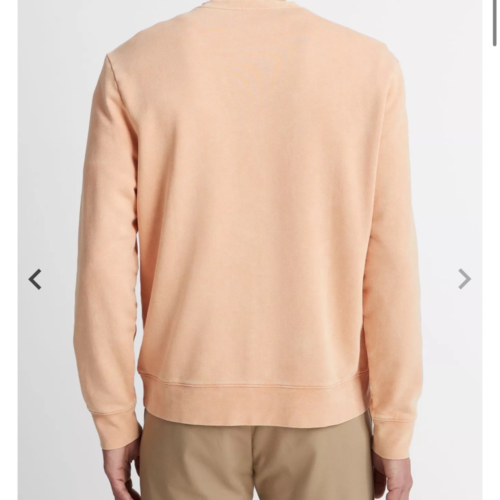 Garment Dye Cotton French Terry Pullover